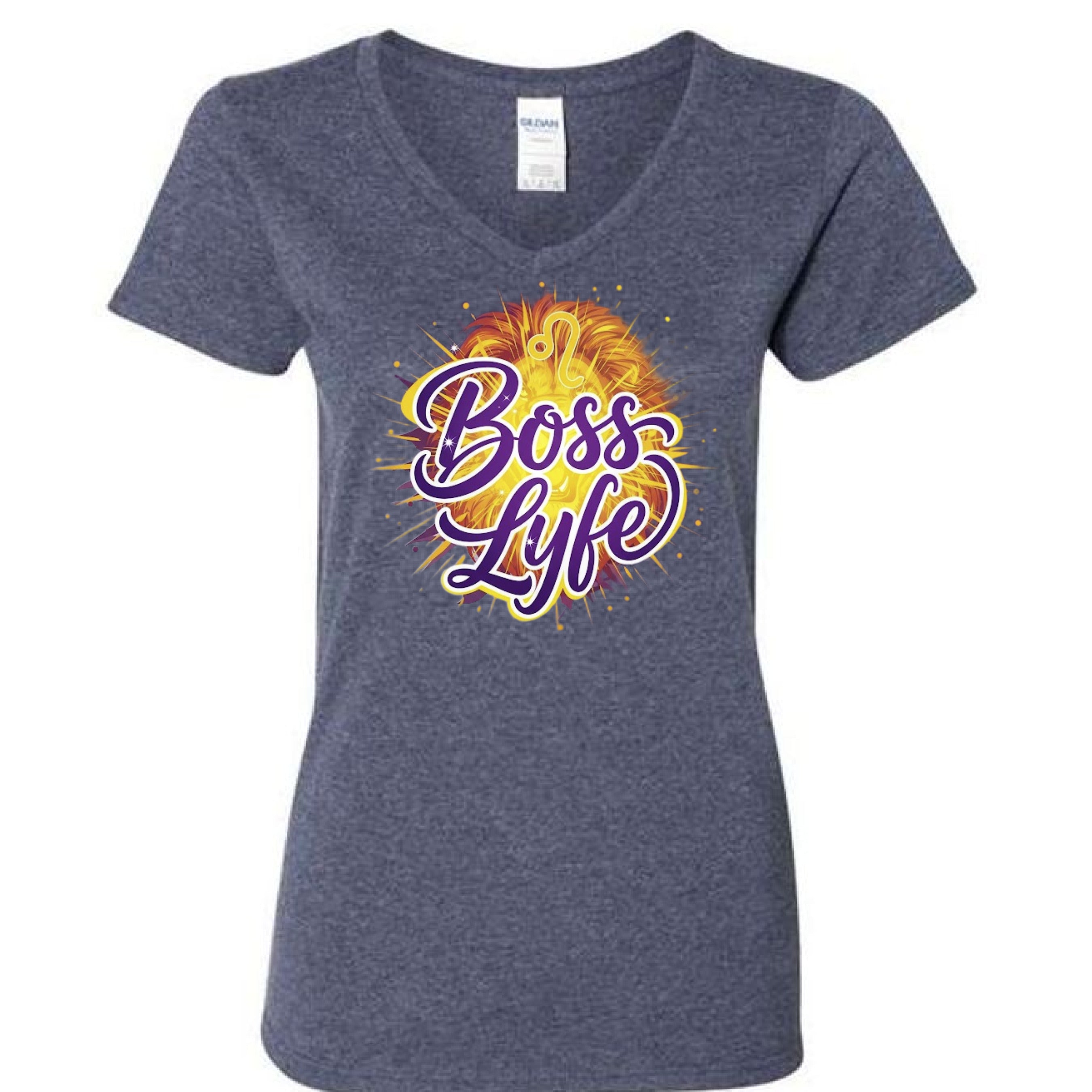 Heather Navy - FRONT