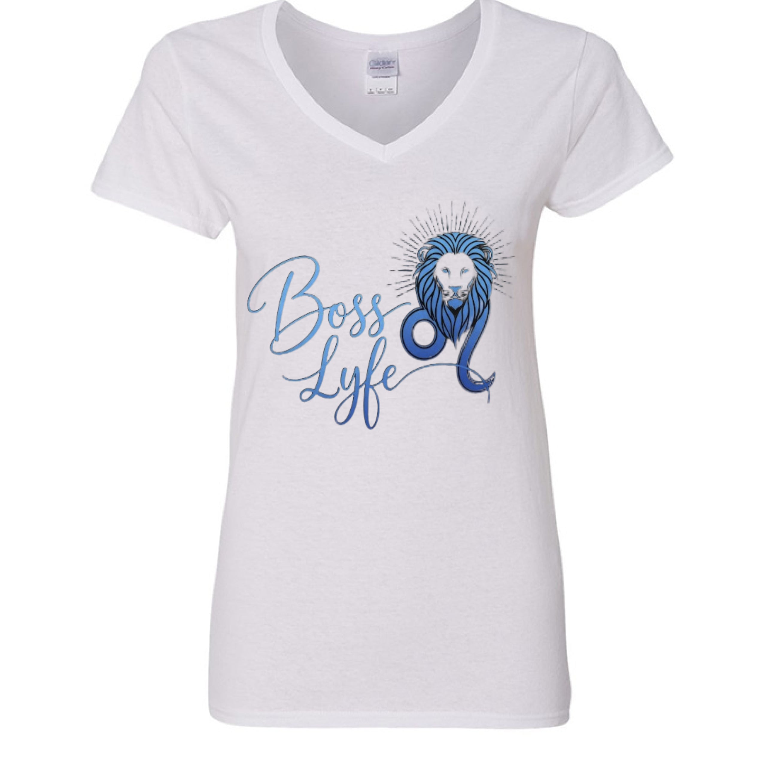 Women V-neck Leo
