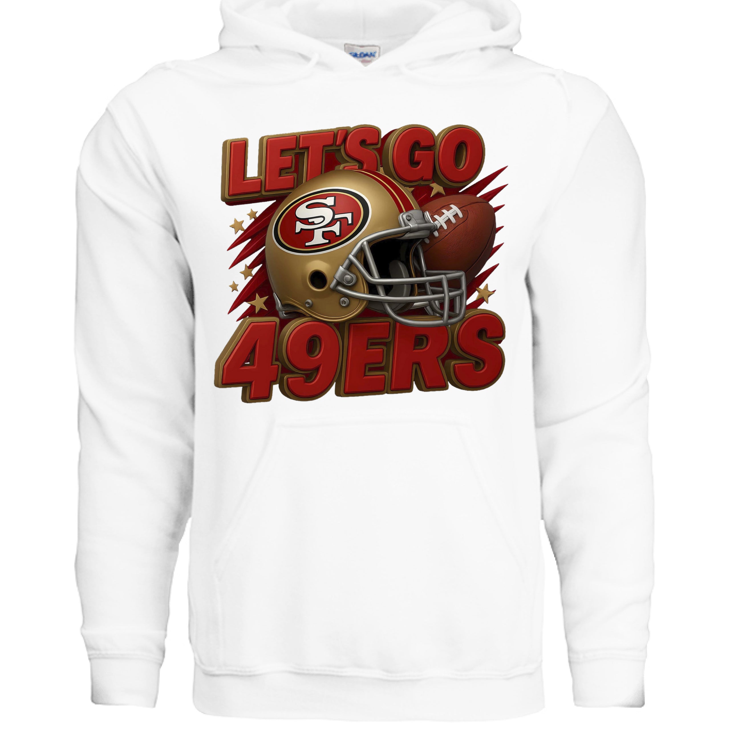 Lets Go 49ers Hoodie