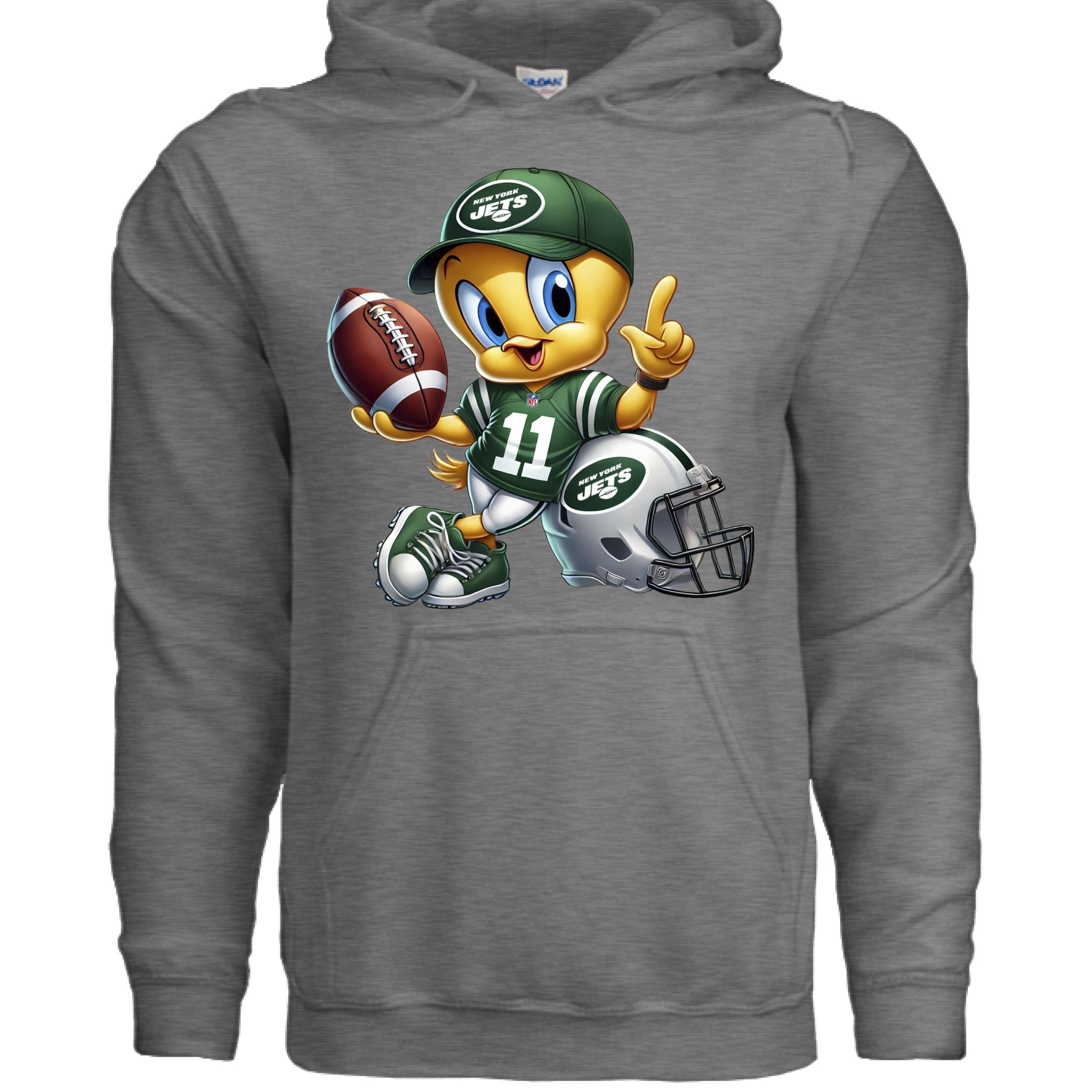 GRAPHITE HEATHER - FRONT