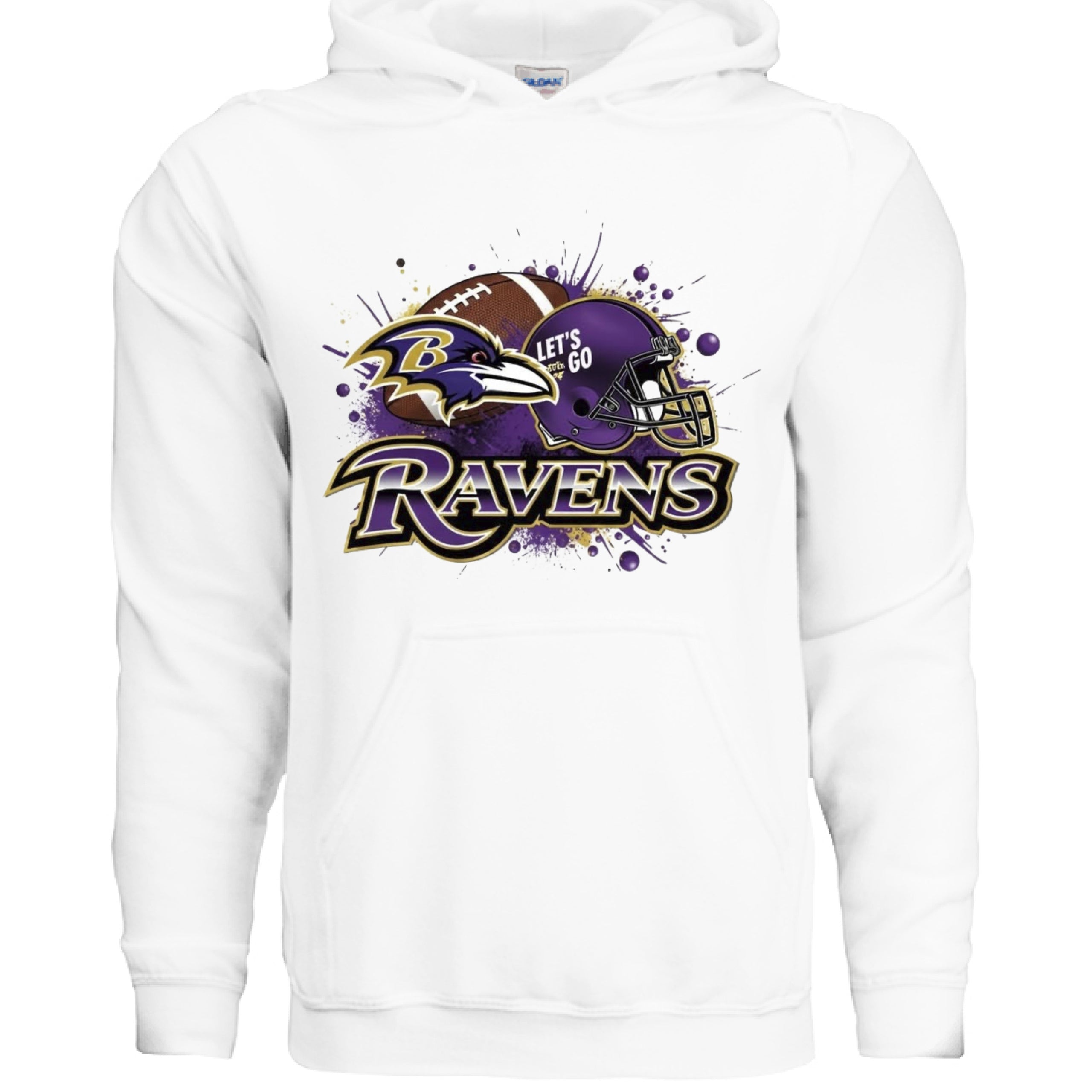 Lets Go Ravens Hoodie