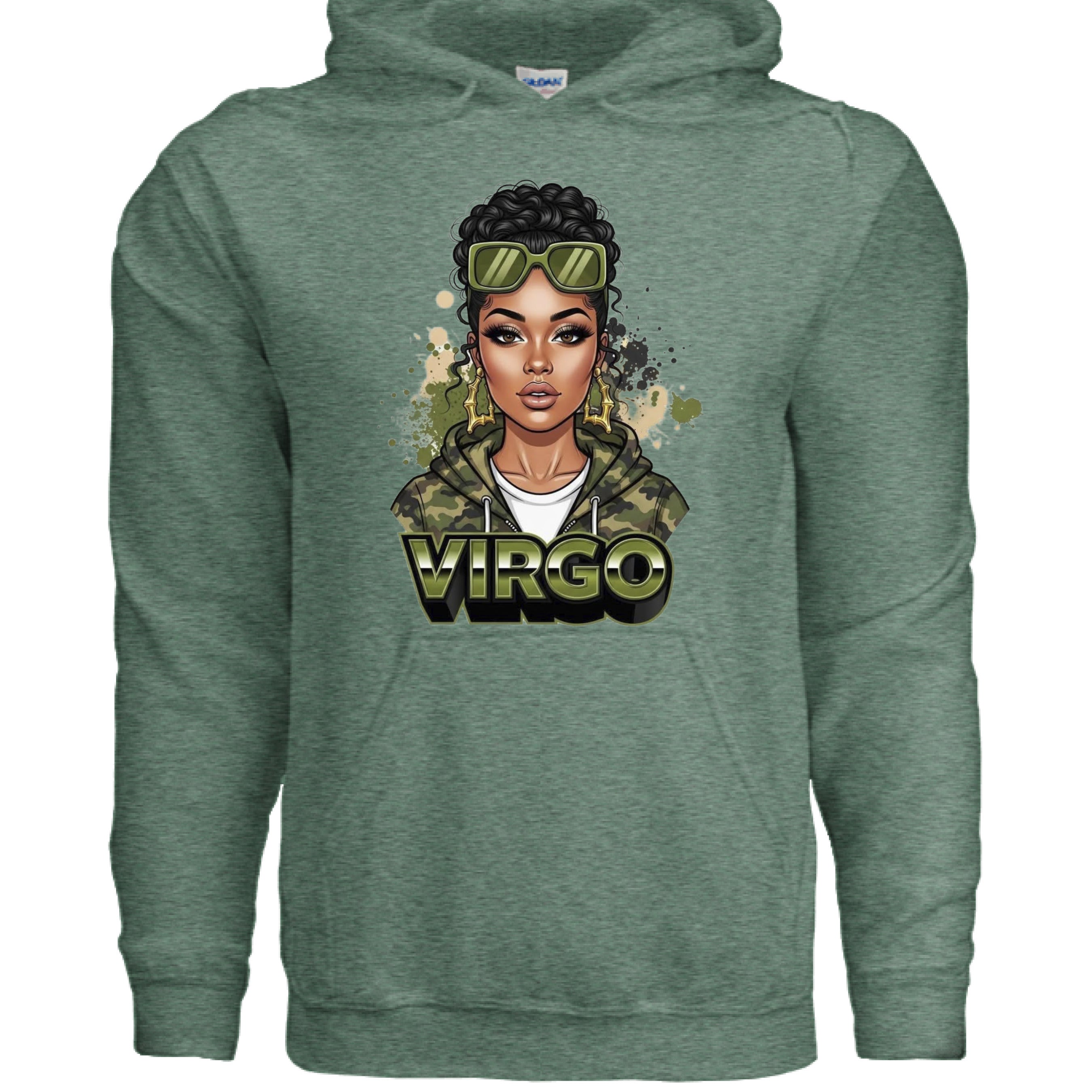 Heather Sport Dark Green - FRONT