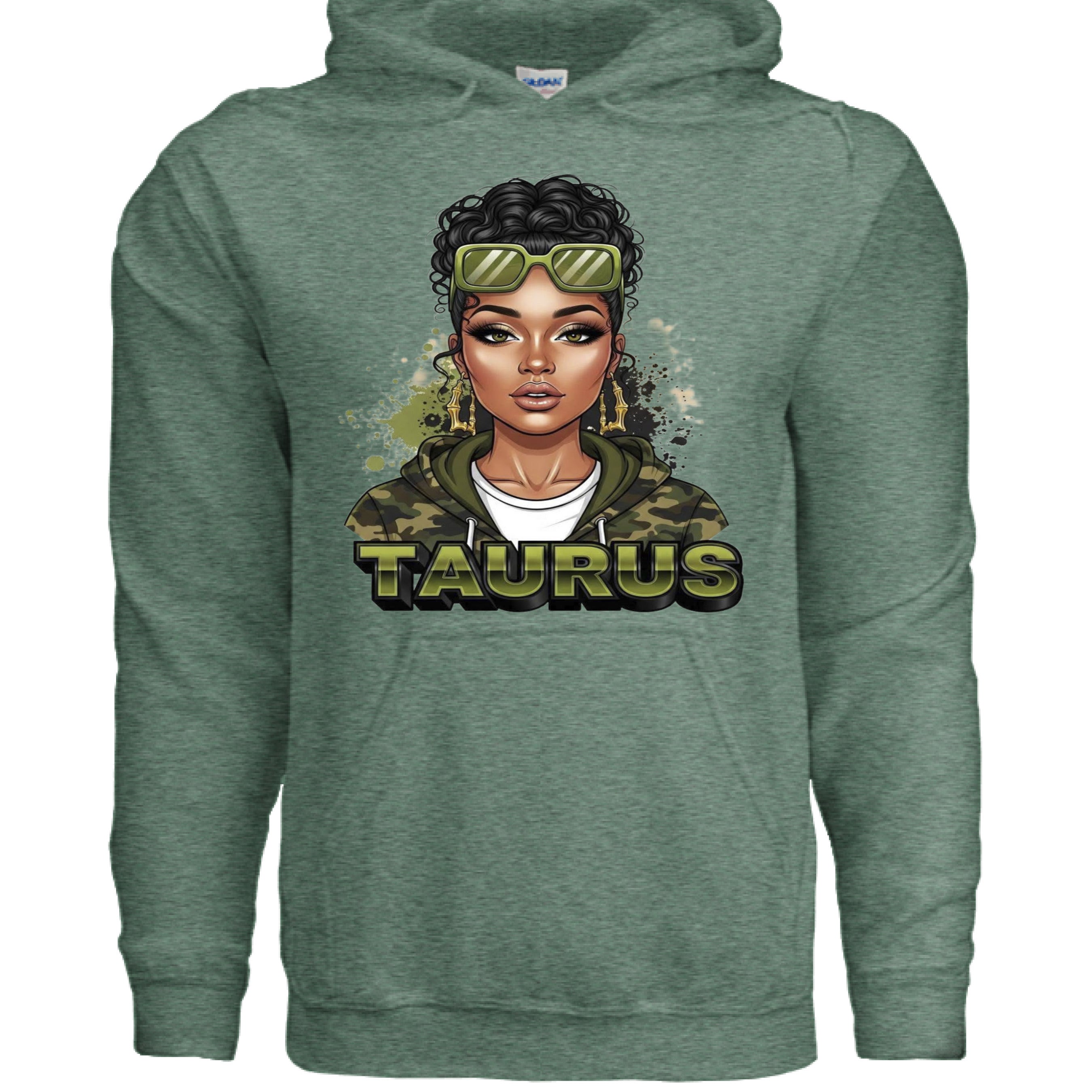 Heather Sport Dark Green - FRONT