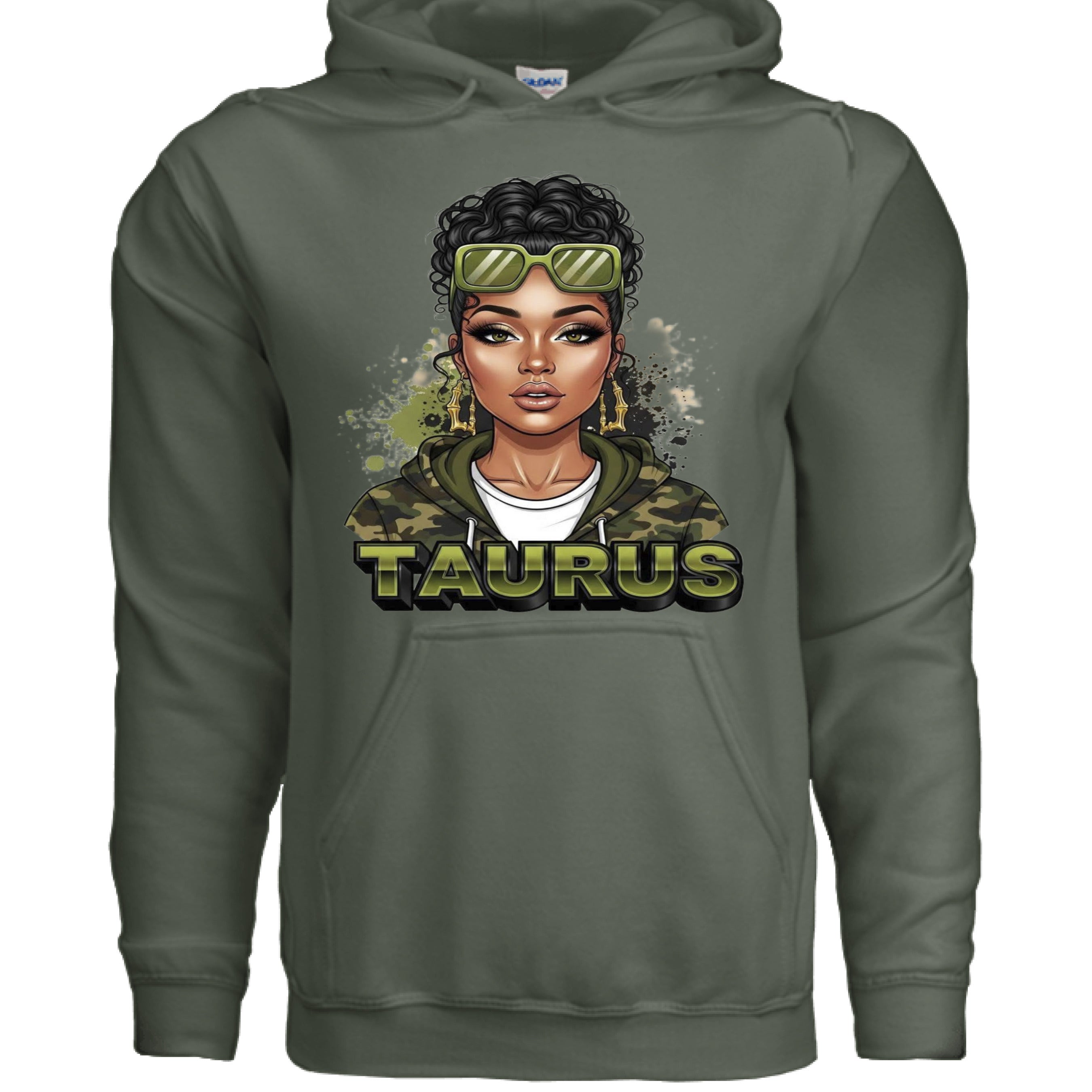 MILITARY GREEN - FRONT