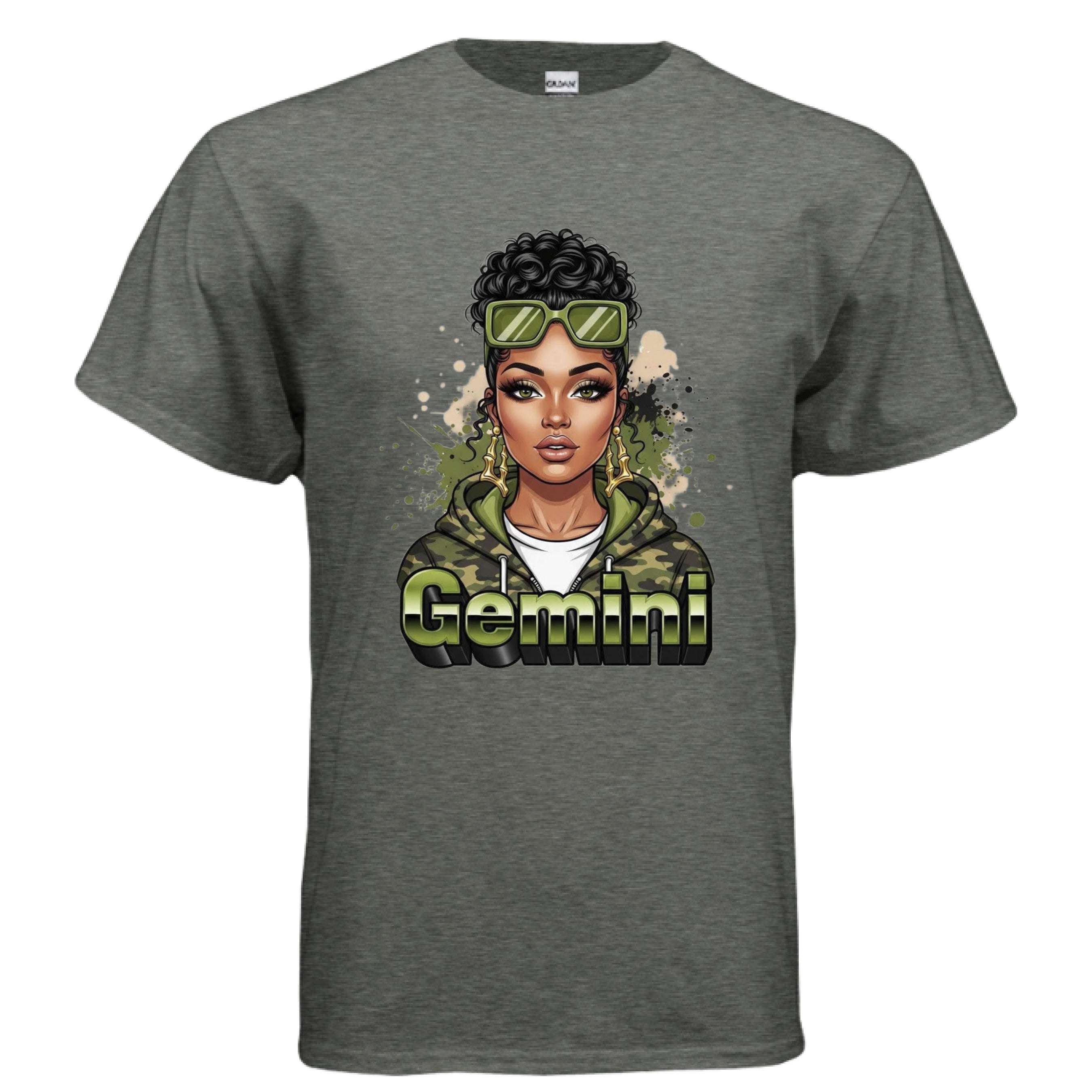 HEATHER MILITARY GREEN - FRONT