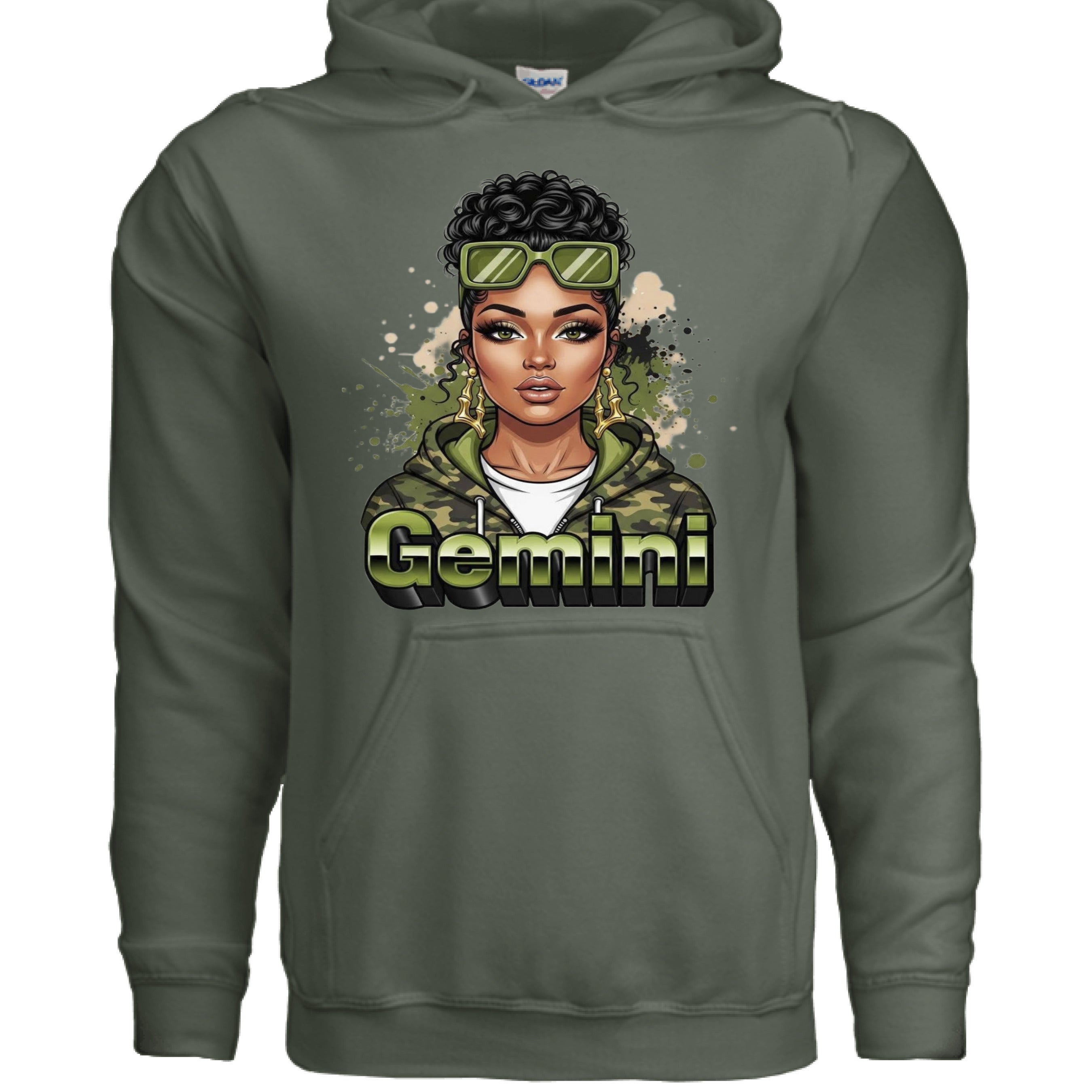 MILITARY GREEN - FRONT