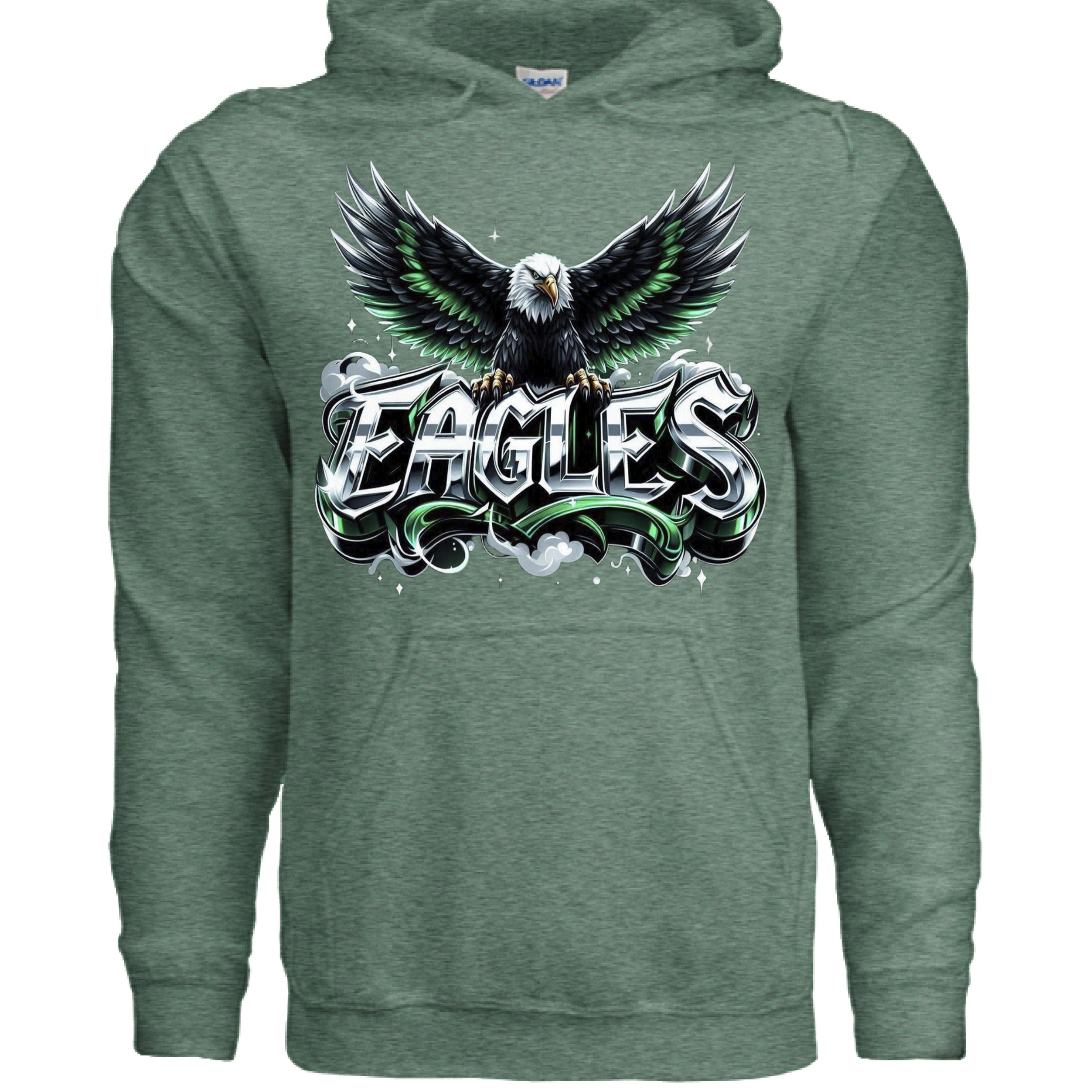 Heather Sport Dark Green - FRONT