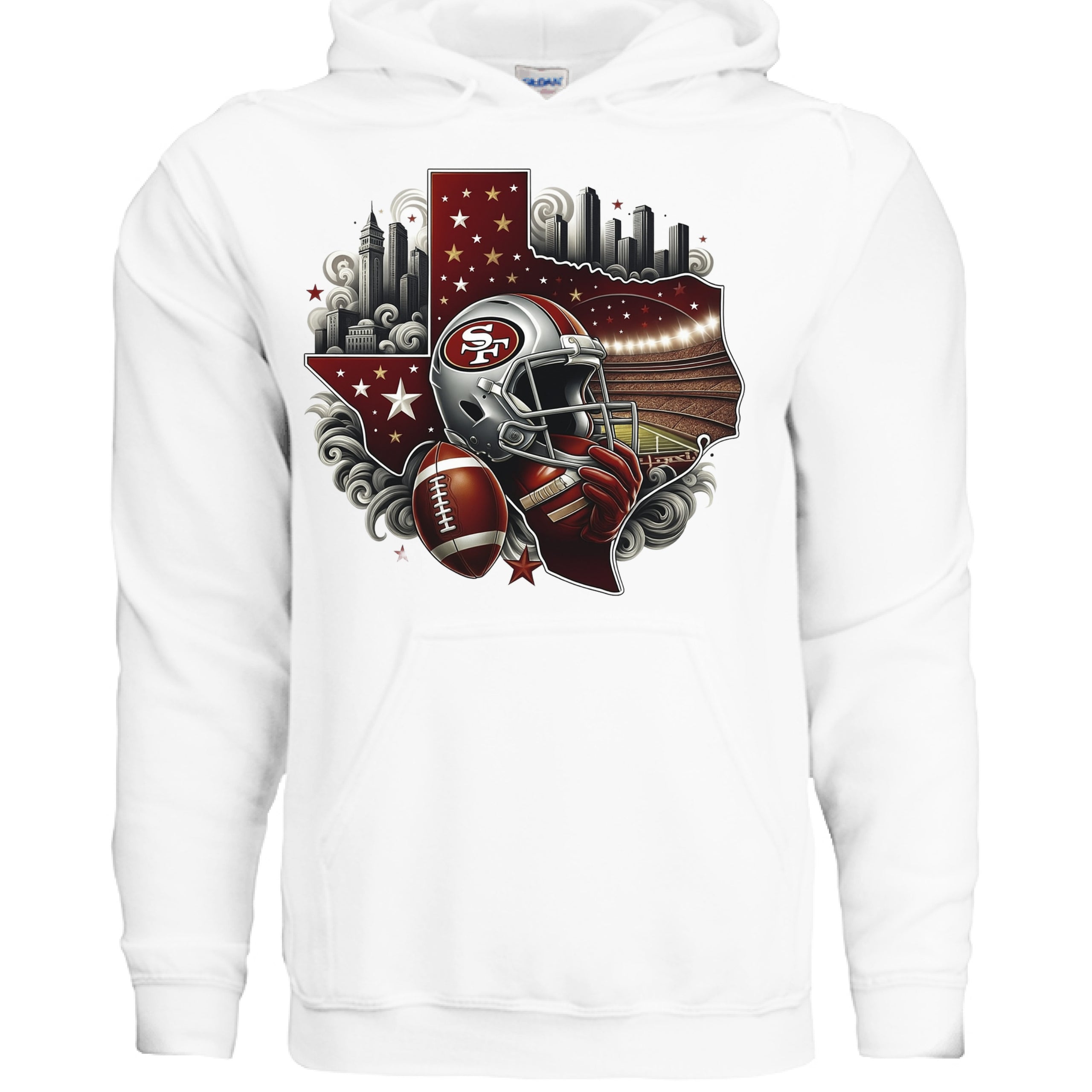 HelmetNField 49ers Hoodie
