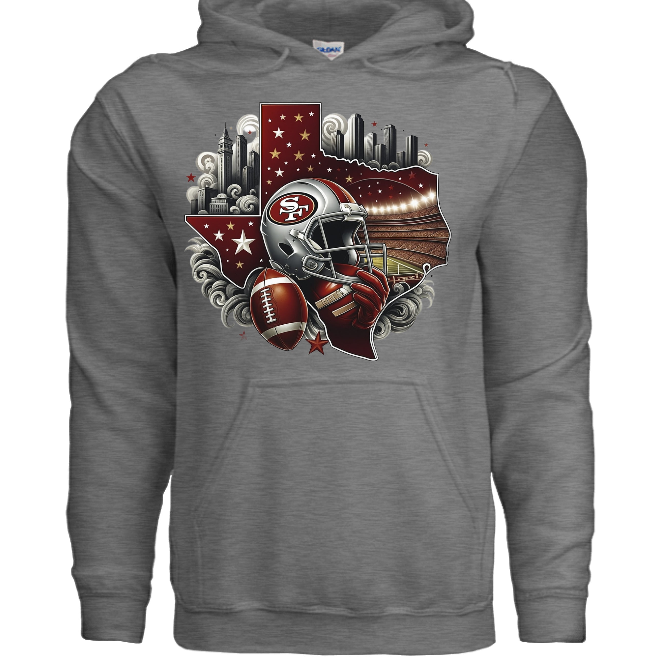 GRAPHITE HEATHER - FRONT