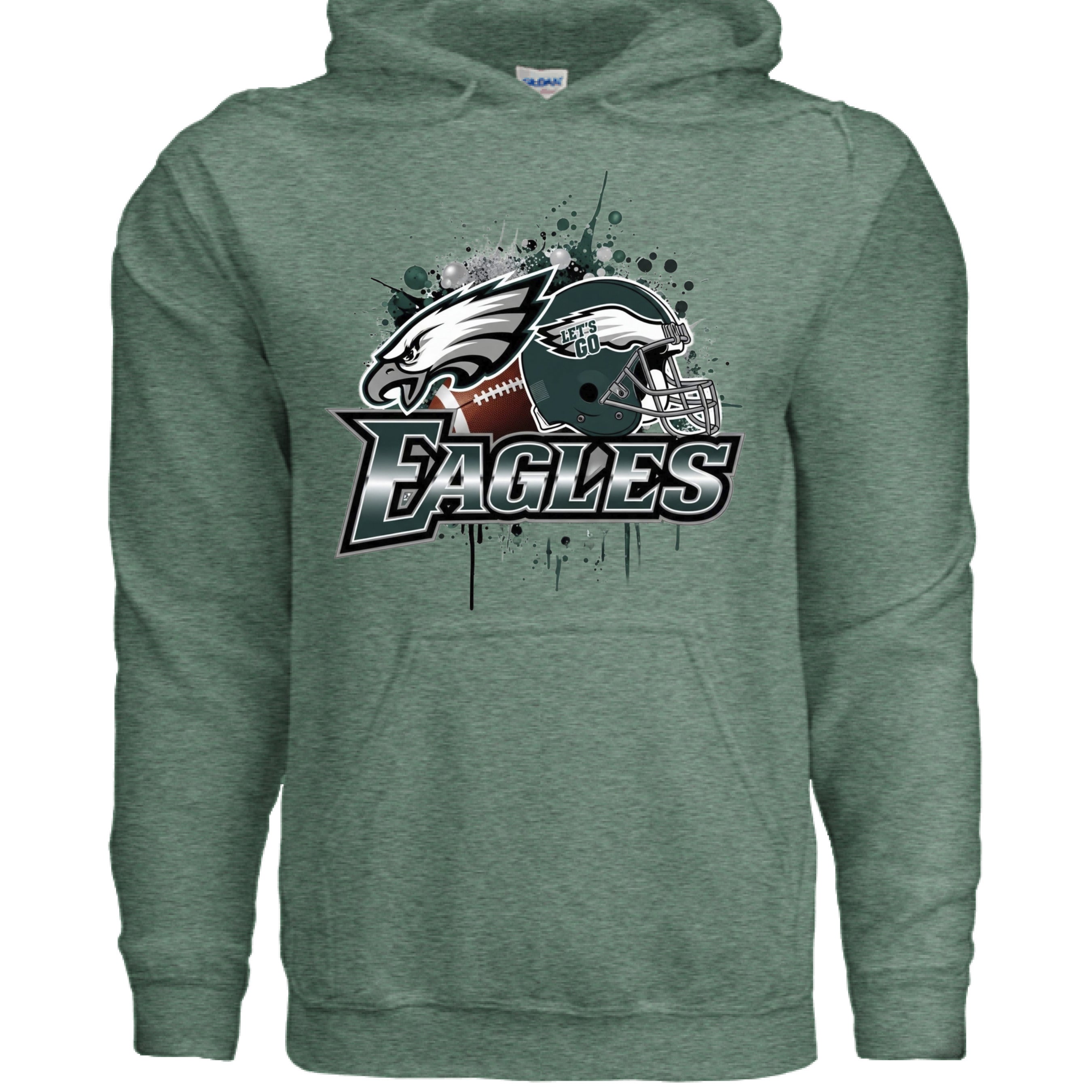 Heather Sport Dark Green - FRONT