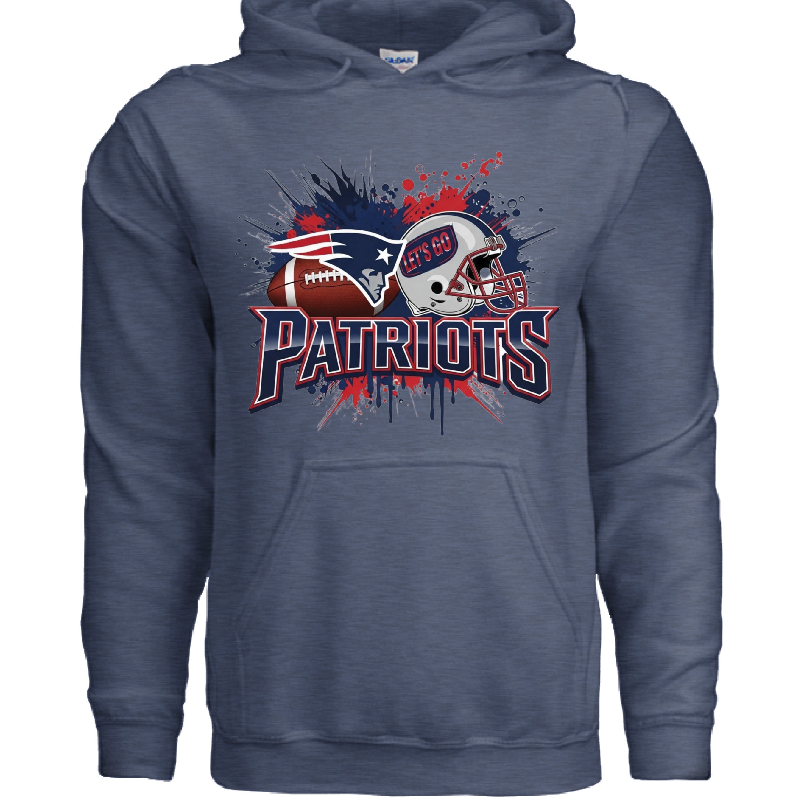 Heather Sport Dark Navy - FRONT