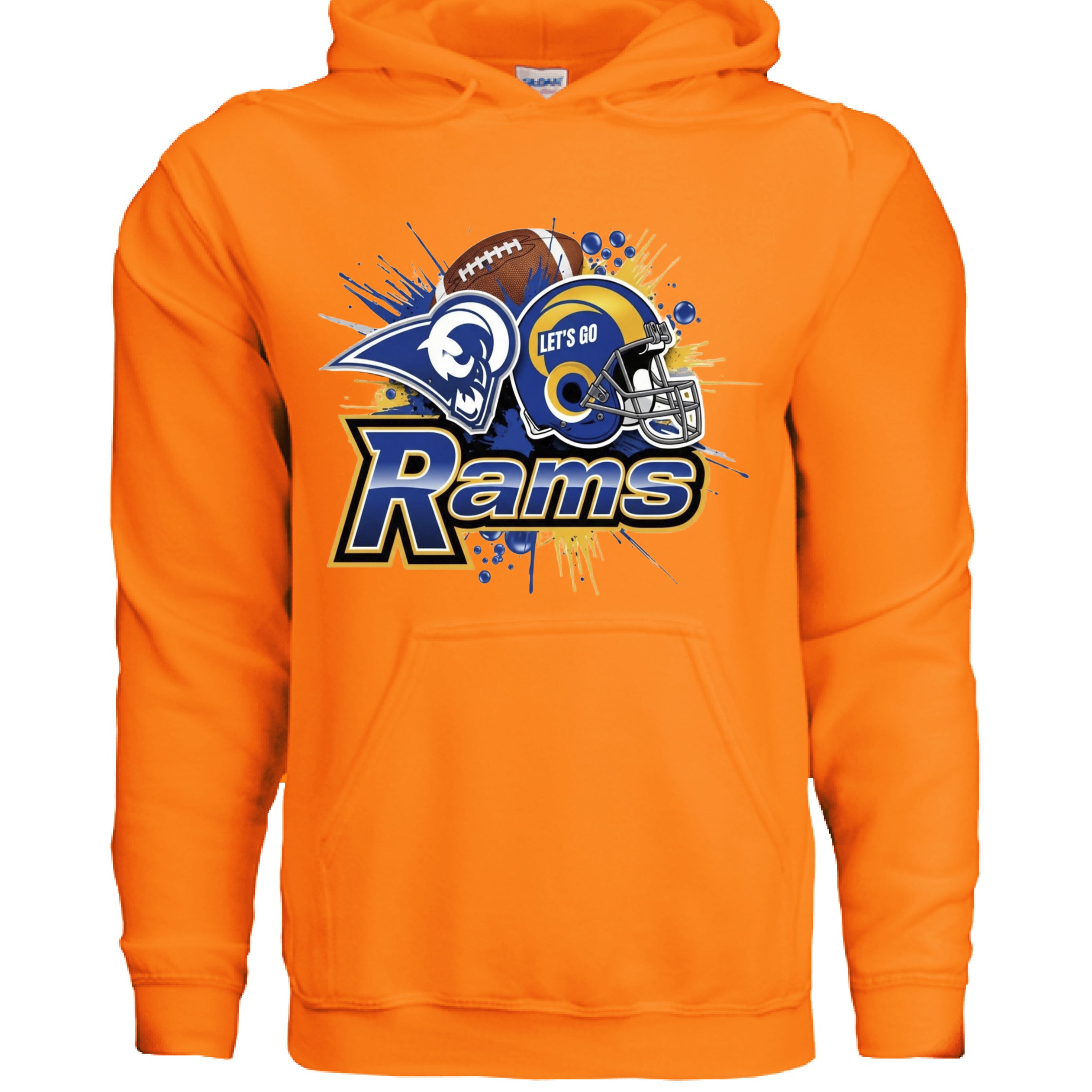 SAFETY ORANGE - FRONT