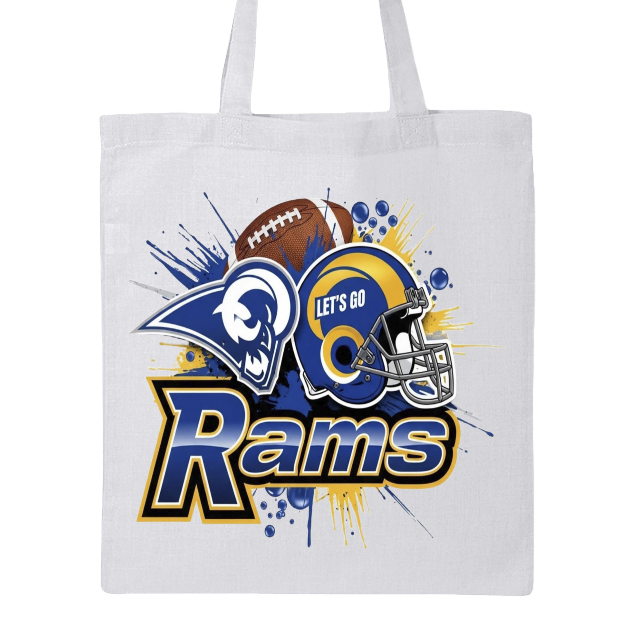 Lets Go Rams Bag