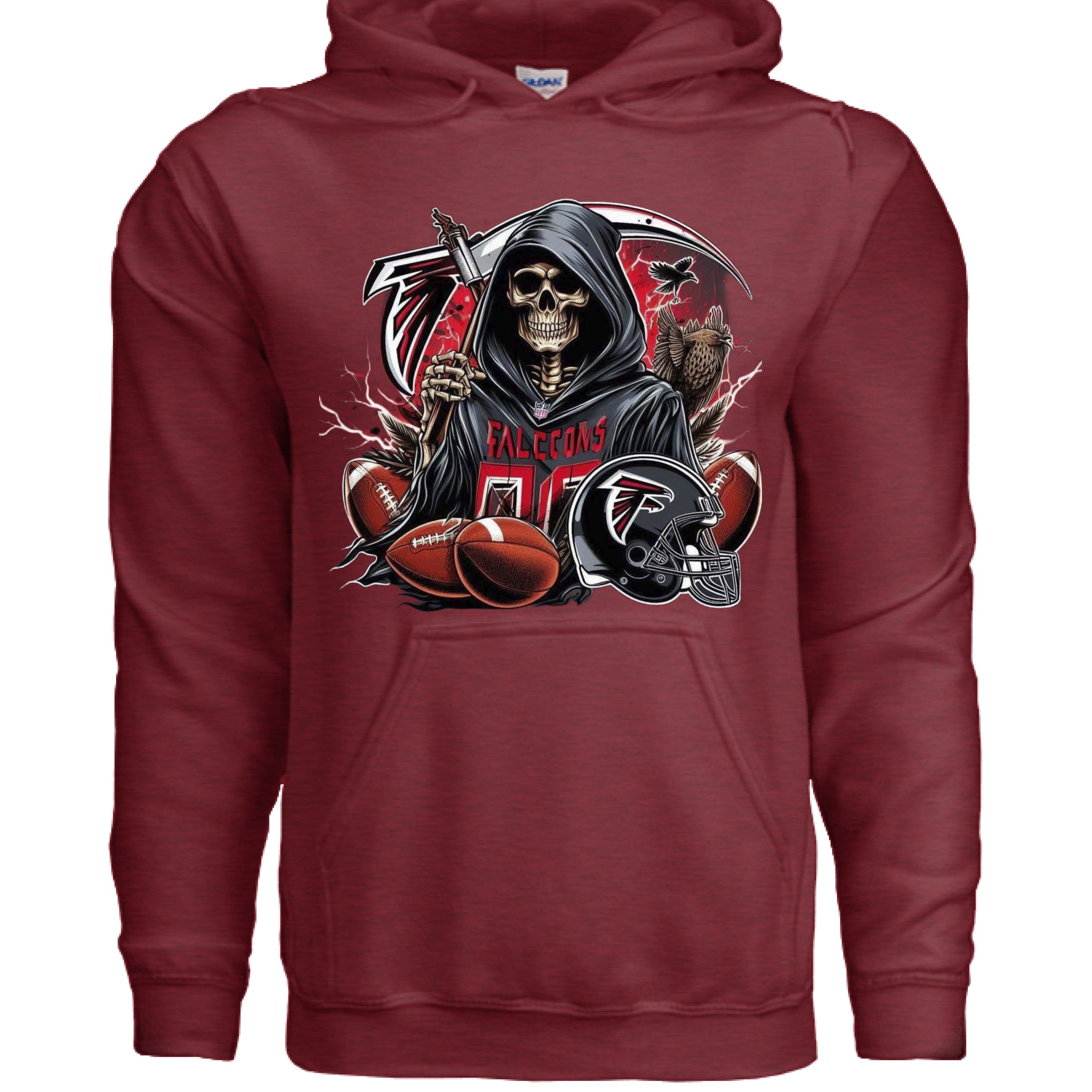 ANTIQUE CHERRY RED - FRONT