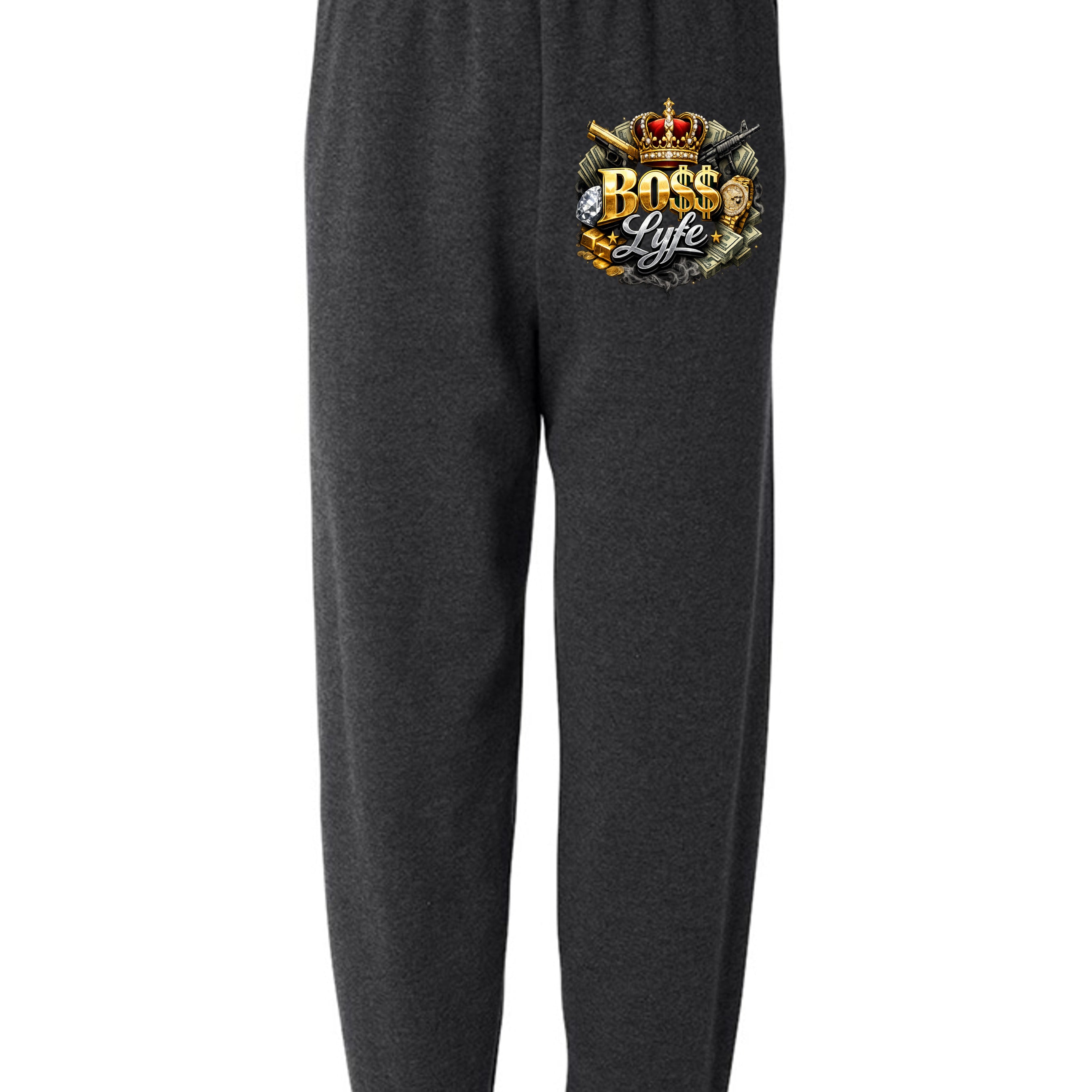 BLACK HEATHER - 974MP - FRONT