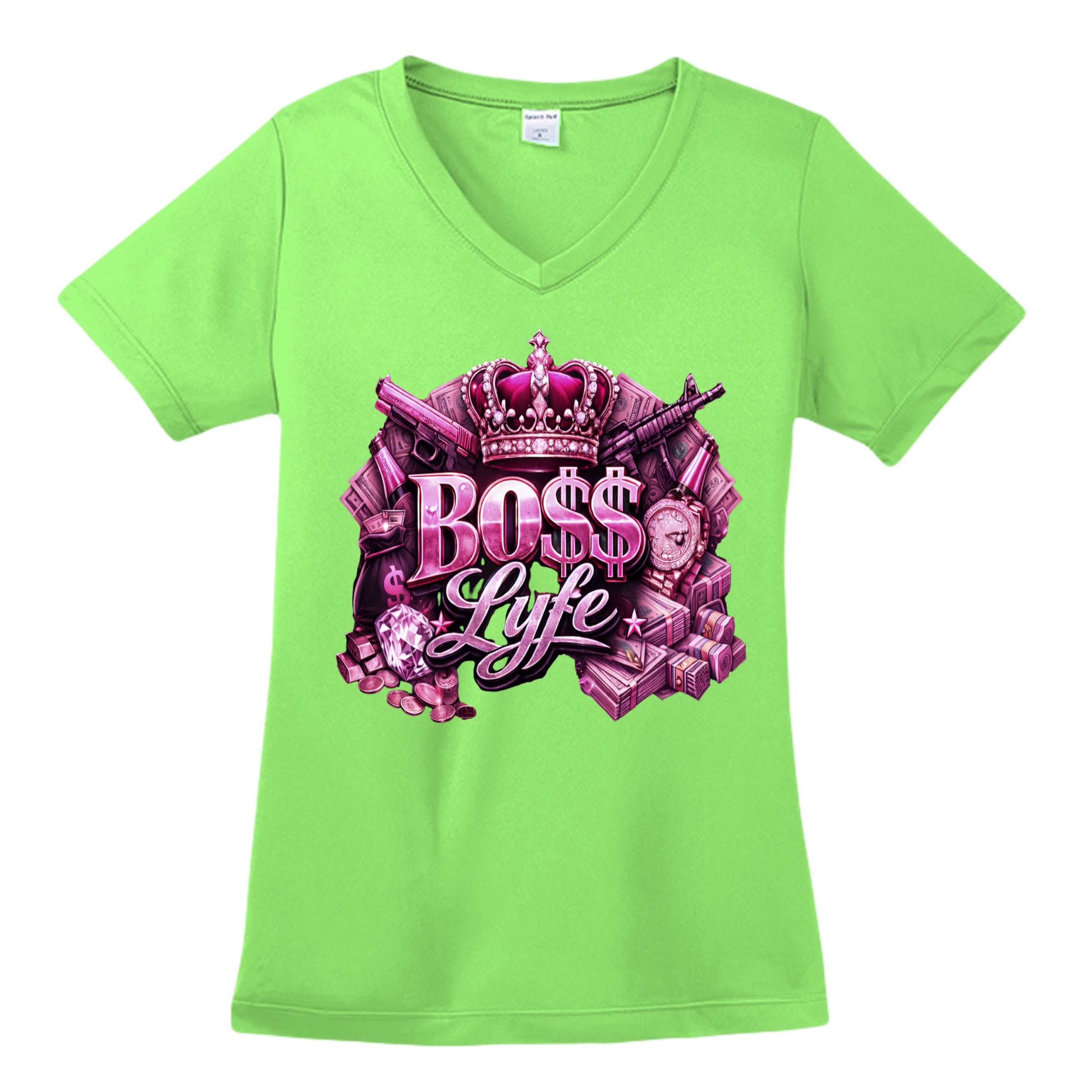 Neon Green - LPC54V - FRONT