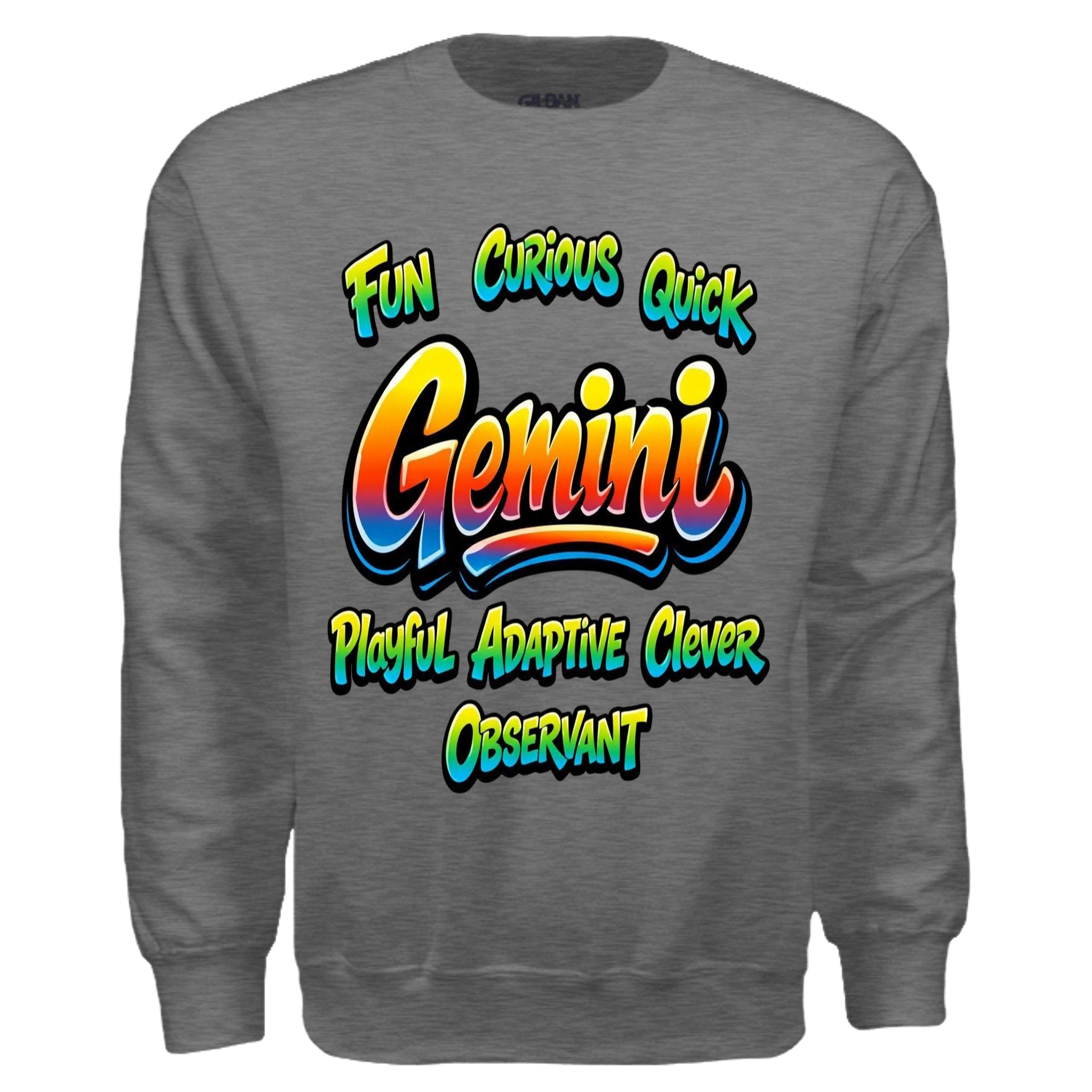 GRAPHITE HEATHER - G180 - FRONT